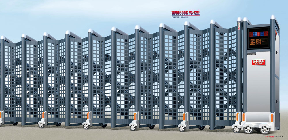 鋁合金電動(dòng)伸縮門10